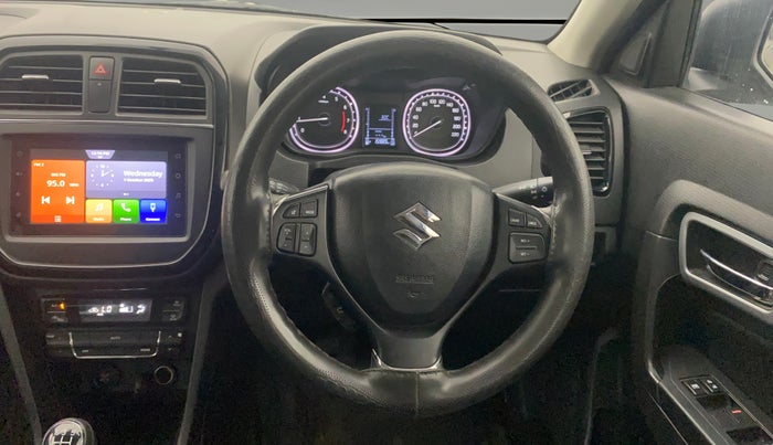 2022 Maruti Vitara Brezza ZXI, Petrol, Manual, 15,977 km, Steering Wheel Close Up