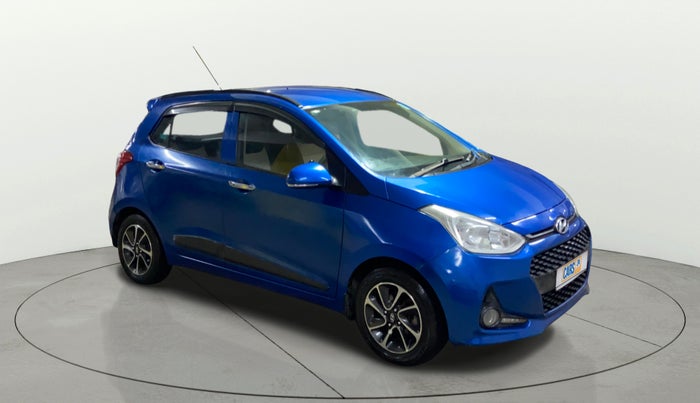 2018 Hyundai Grand i10 ASTA 1.2 KAPPA VTVT, CNG, Manual, 93,597 km, Right Front Diagonal
