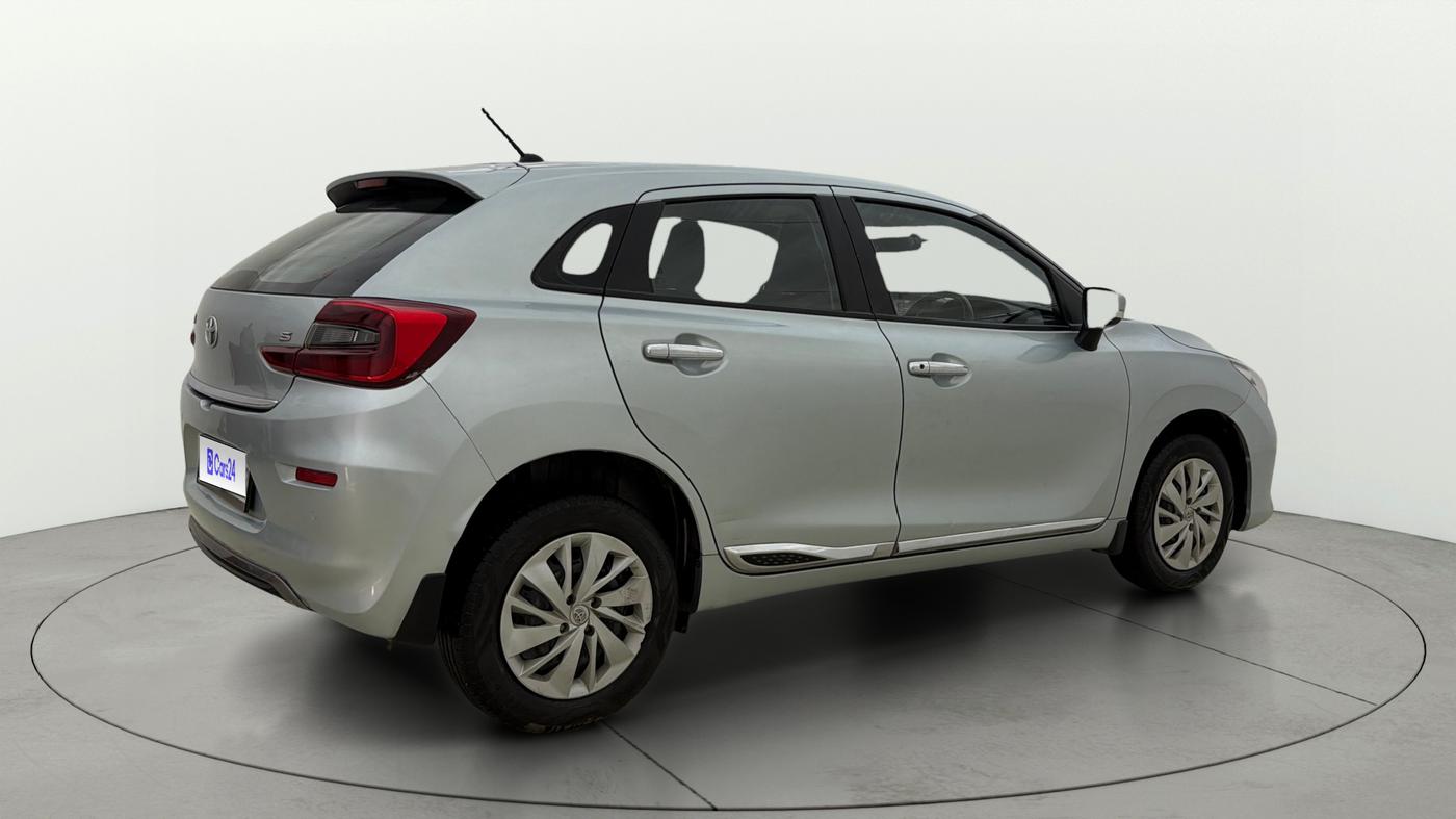 2023 Toyota Glanza S, Petrol, Manual, 77,184 km, Right Back Diagonal