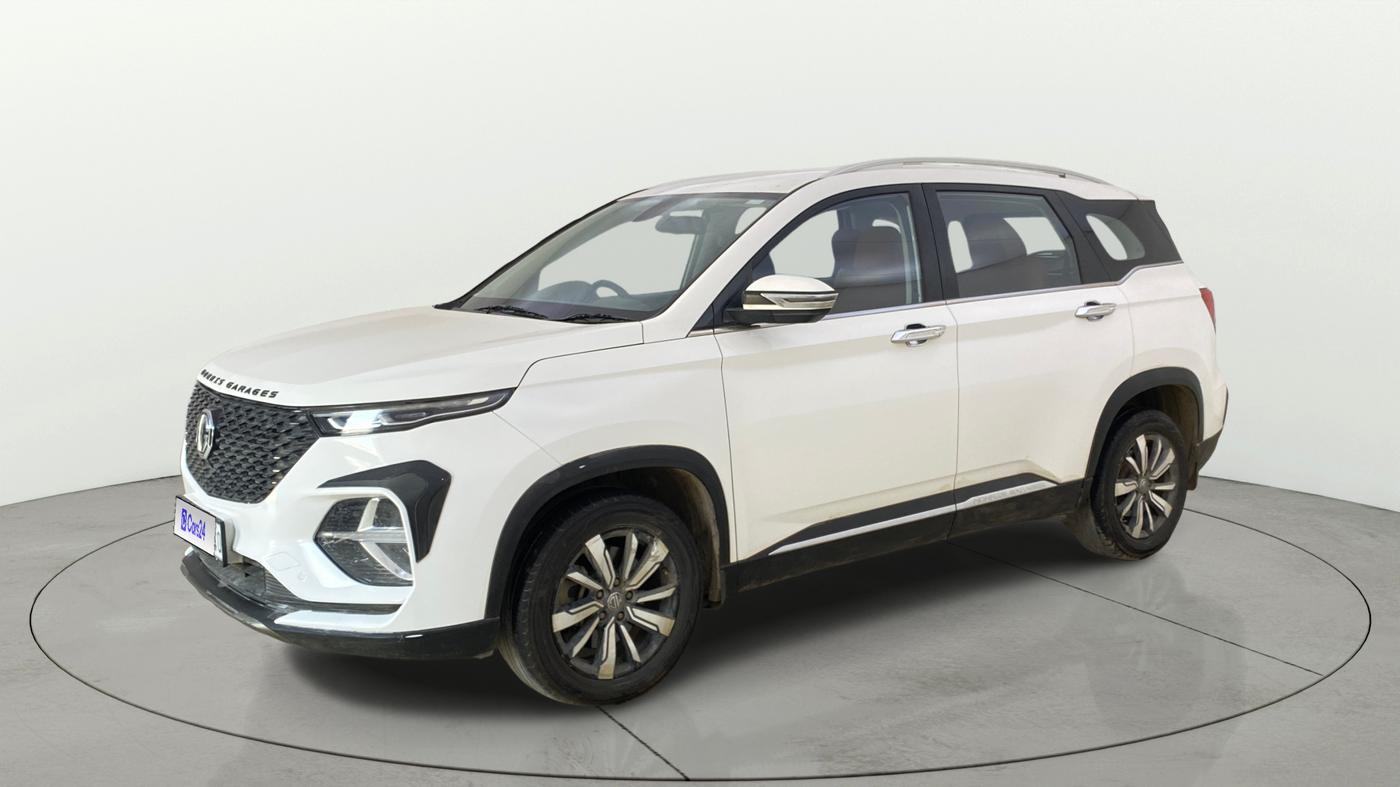 2020 MG HECTOR PLUS SMART 2.0 DIESEL TURBO MT 6-STR, Diesel, Manual, 1,42,342 km, Left Front Diagonal