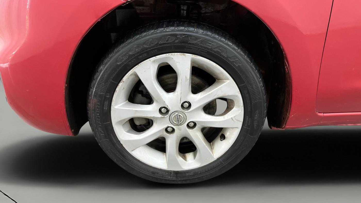 2013 Nissan Micra XV CVT, Petrol, Automatic, 68,014 km, Left Front Wheel