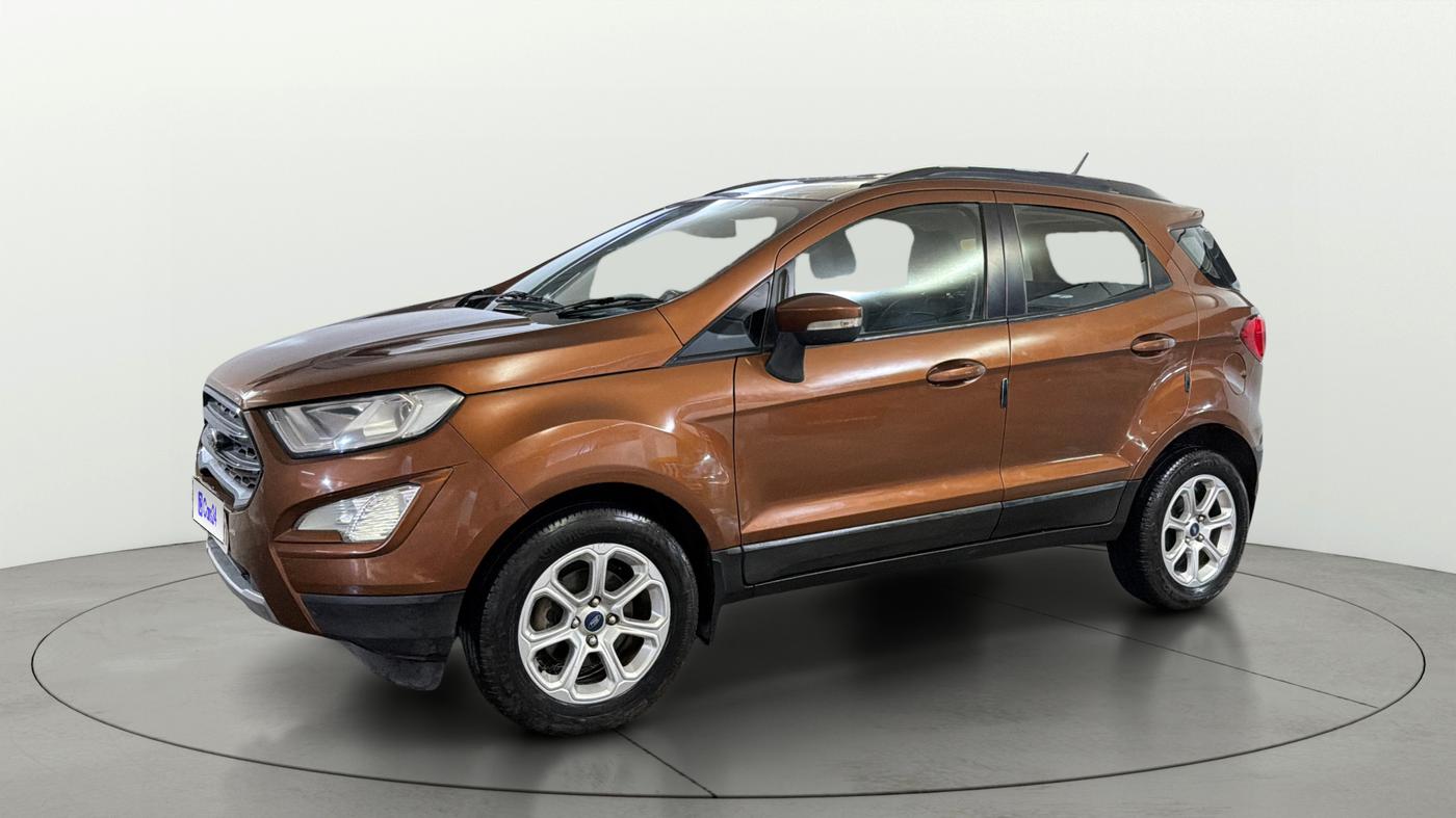 2019 Ford Ecosport TITANIUM + 1.5L PETROL AT, Petrol, Automatic, 78,544 km, Left Front Diagonal