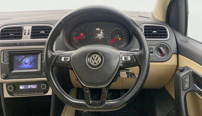 2017 Volkswagen Ameo HIGHLINE1.2L PLUS 16 ALLOY, Petrol, Manual, 83,634 km, Steering Wheel Close Up