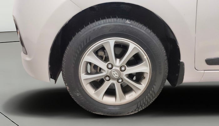 2015 Hyundai Grand i10 ASTA (O) 1.2 KAPPA VTVT, Petrol, Manual, 96,881 km, Left Front Wheel