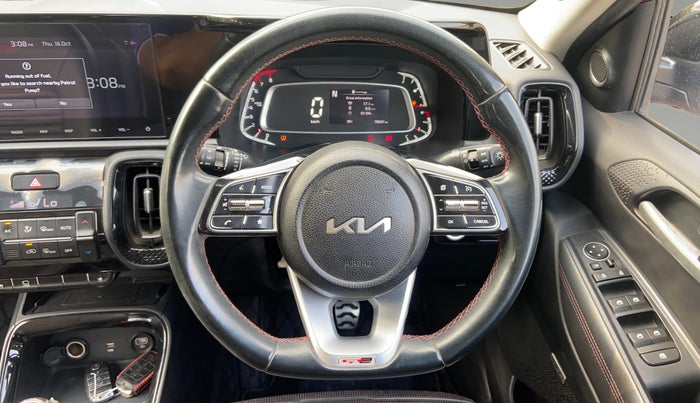 2021 KIA SONET GTX PLUS 1.0 IMT, Petrol, Manual, 78,580 km, Steering Wheel Close Up