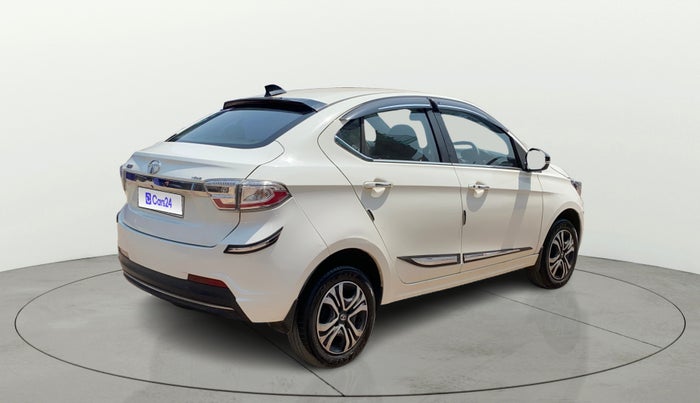 2023 Tata TIGOR XZ PLUS CNG, CNG, Manual, 30,087 km, Right Back Diagonal
