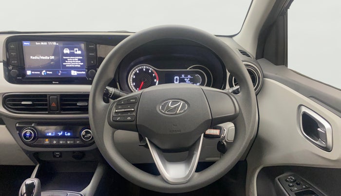 2021 Hyundai GRAND I10 NIOS SPORTZ AMT 1.2 KAPPA VTVT, Petrol, Automatic, 19,334 km, Steering Wheel Close Up