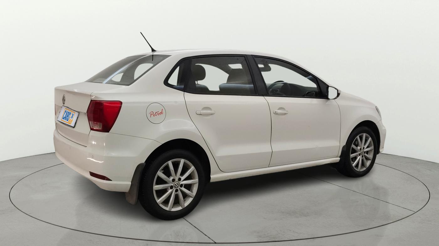 2017 Volkswagen Ameo HIGHLINE1.2L PLUS 16 ALLOY, Petrol, Manual, 95,740 km, Right Back Diagonal