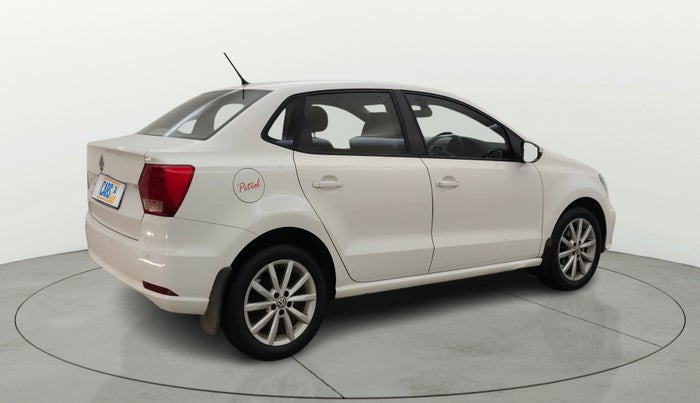 2017 Volkswagen Ameo HIGHLINE1.2L PLUS 16 ALLOY, Petrol, Manual, 95,740 km, Right Back Diagonal