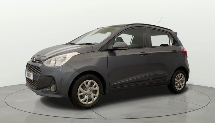 2019 Hyundai Grand i10 SPORTZ 1.2 KAPPA VTVT, Petrol, Manual, 64,557 km, Left Front Diagonal