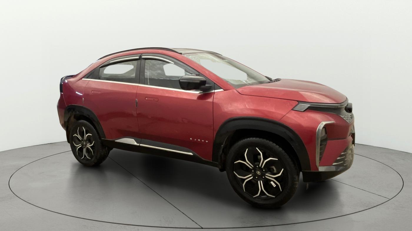 2025 Tata Curvv Accomplished S 1.2 Petrol 7DCA, Petrol, Automatic, 5,998 km, Right Front Diagonal
