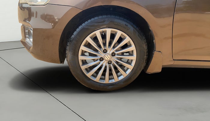 2015 Maruti Ciaz ZDI+ SHVS, Diesel, Manual, 64,541 km, Left Front Wheel