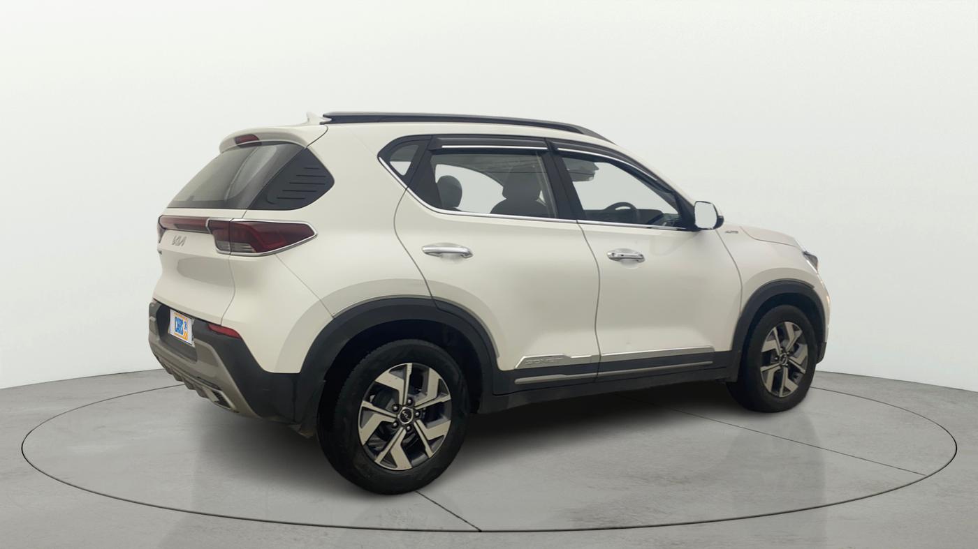 2021 KIA SONET HTX 1.5 AT, Diesel, Automatic, 46,694 km, Right Back Diagonal