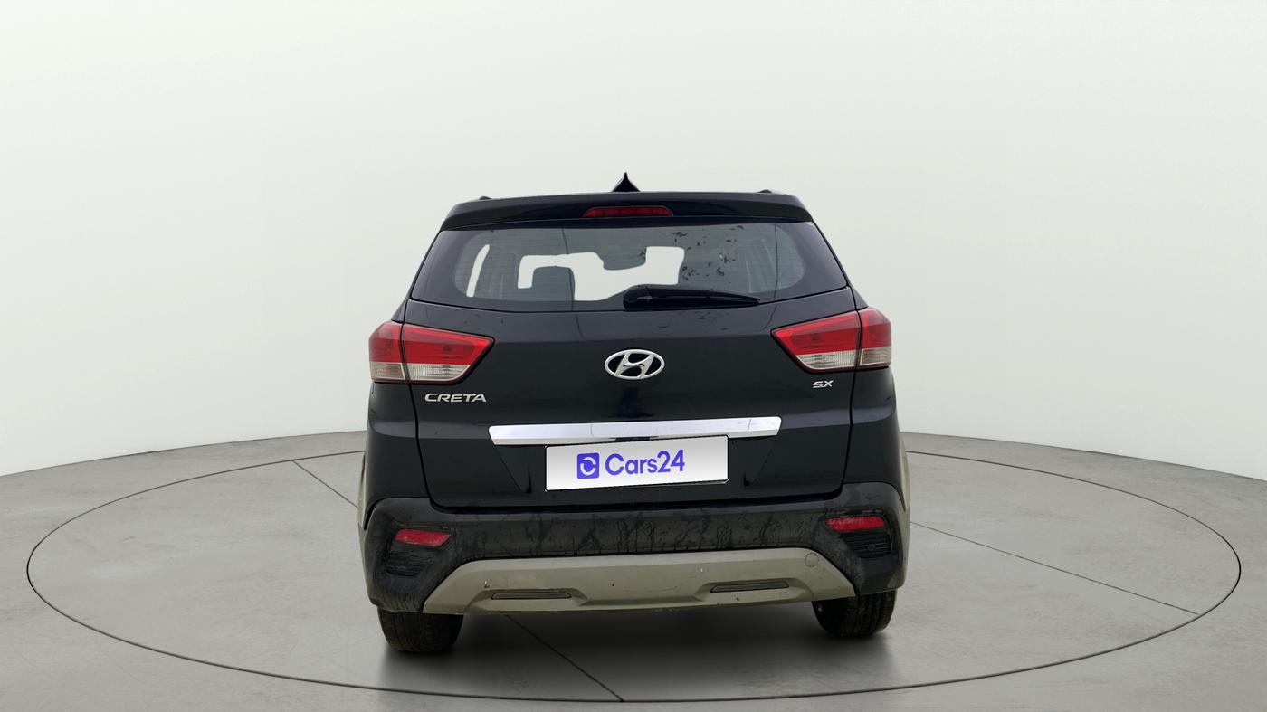 2018 Hyundai Creta SX AT 1.6 PETROL, Petrol, Automatic, 95,666 km, Back/Rear