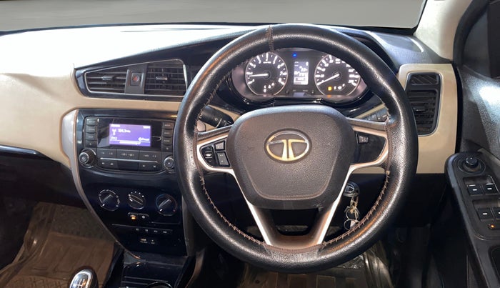 2015 Tata Zest XM PETROL, Petrol, Manual, 37,873 km, Steering Wheel Close Up