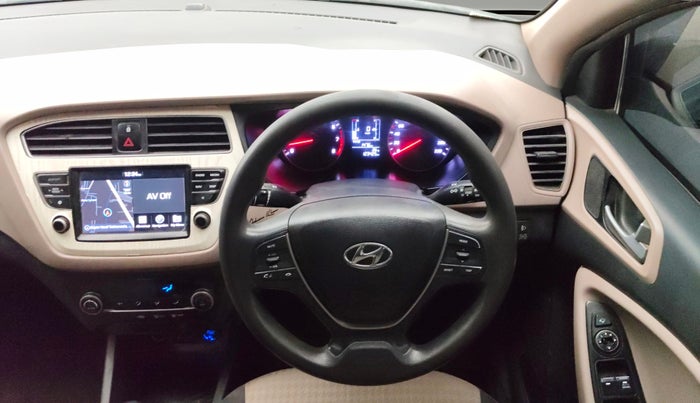 2018 Hyundai Elite i20 ASTA 1.2, Petrol, Manual, 1,23,416 km, Steering Wheel Close Up
