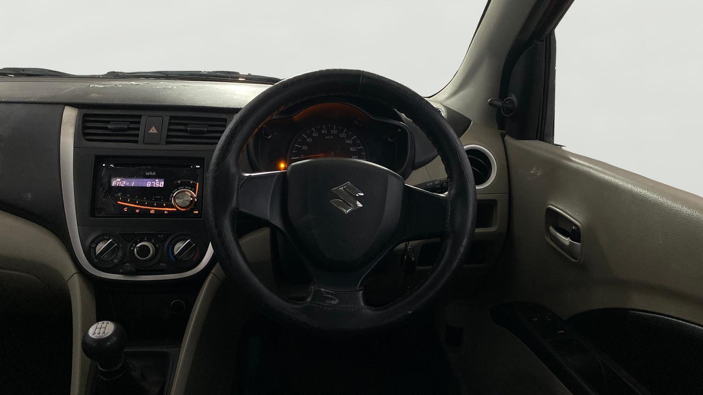 2015 Maruti Celerio VXI, Petrol, Manual, 14,879 km, Steering Wheel Close Up