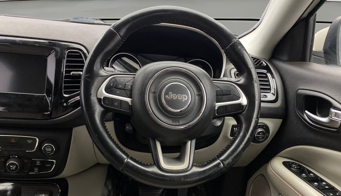 2017 Jeep Compass LIMITED 1.4 PETROL AT, Petrol, Automatic, 70,516 km, Steering Wheel Close Up