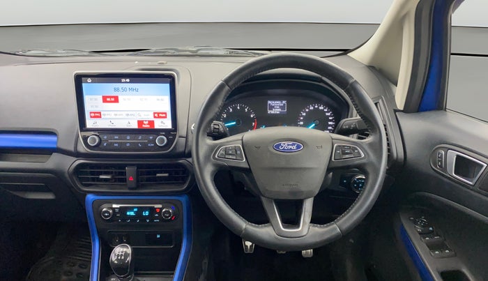 2018 Ford Ecosport TITANIUM 1.5L SIGNATURE EDITION (SUNROOF) PETROL, CNG, Manual, 47,062 km, Steering Wheel Close Up