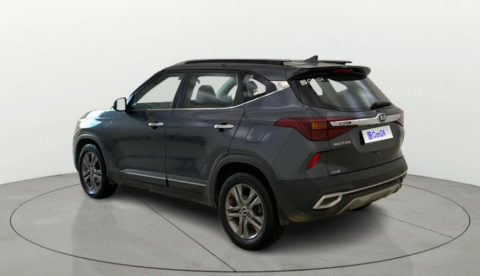 2019 KIA SELTOS HTX PLUS AT1.5 DIESEL, Diesel, Automatic, 1,30,096 km, Left Back Diagonal
