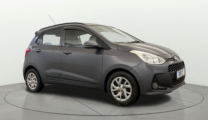 2019 Hyundai Grand i10 SPORTZ 1.2 KAPPA VTVT, Petrol, Manual, 55,656 km, Right Front Diagonal