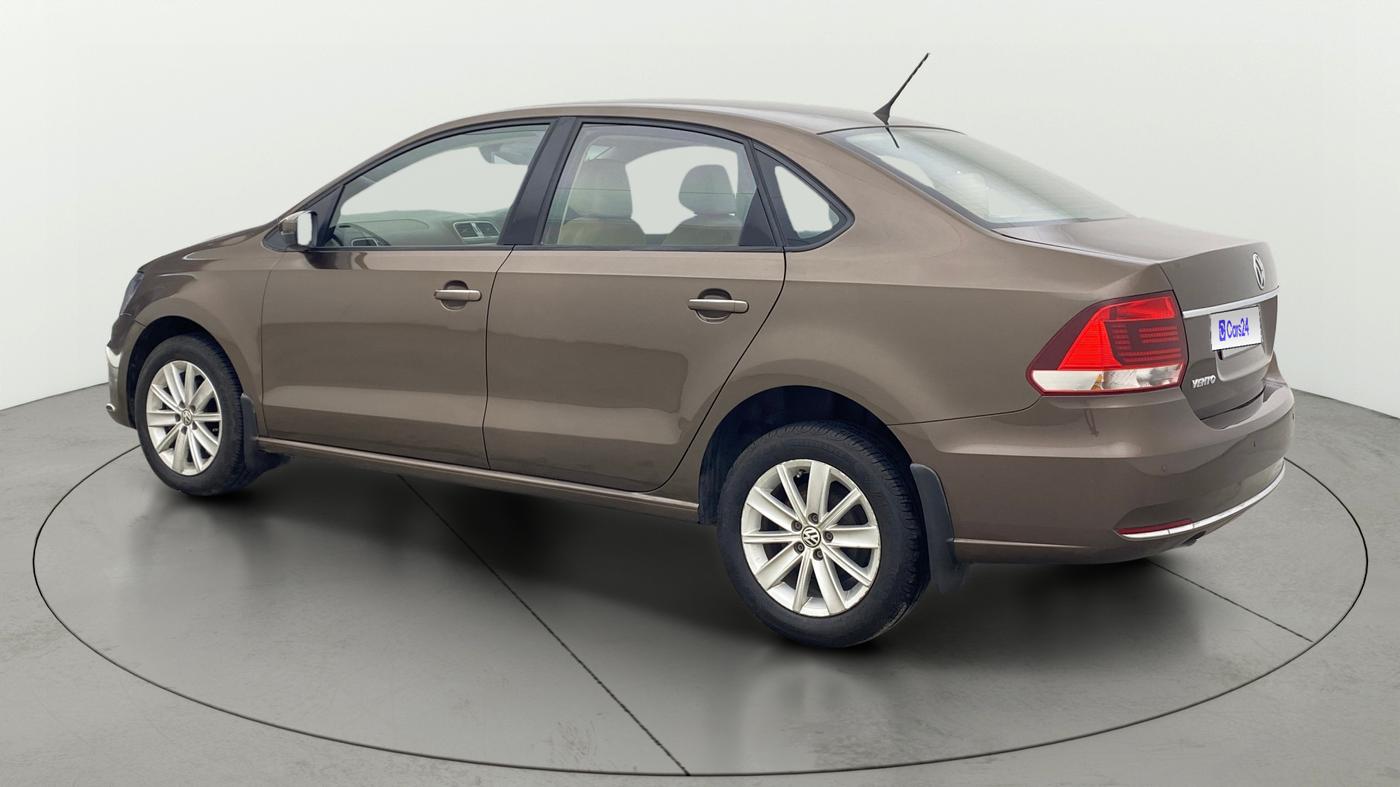 2016 Volkswagen Vento HIGHLINE 1.6 MPI, Petrol, Manual, 36,025 km, Left Back Diagonal
