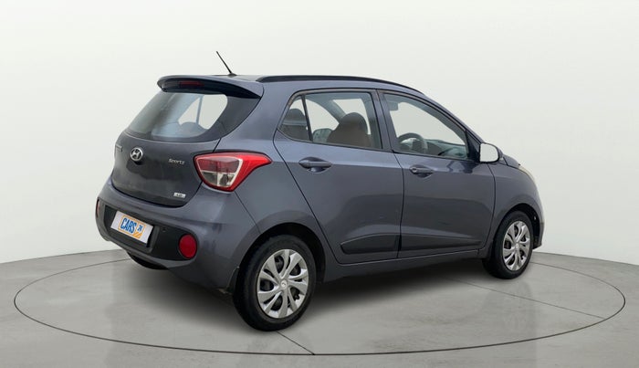 2019 Hyundai Grand i10 SPORTZ 1.2 KAPPA VTVT, Petrol, Manual, 77,958 km, Right Back Diagonal