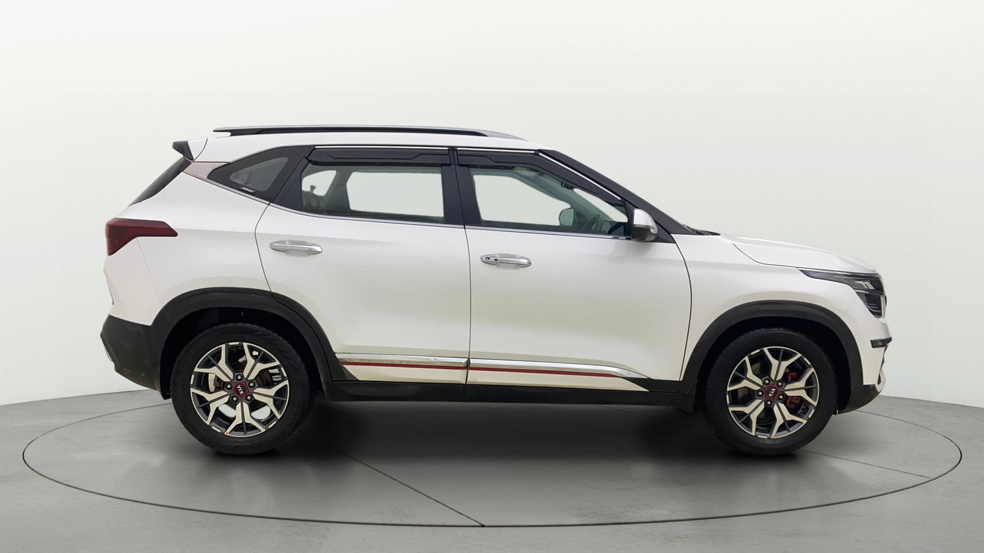 2020 KIA SELTOS GTX PLUS 1.4 PETROL, Petrol, Manual, 1,11,394 km, Right Side View