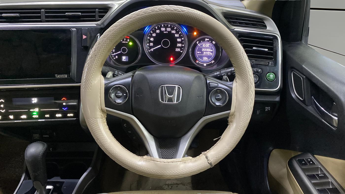 2017 Honda City 1.5L I-VTEC ZX CVT, Petrol, Automatic, 59,357 km, Steering Wheel Close Up