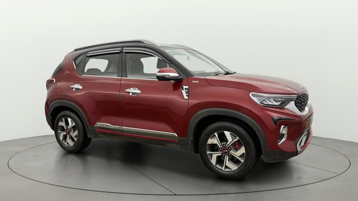 2020 KIA SONET GTX PLUS 1.0 IMT, Petrol, Manual, 23,249 km, Right Front Diagonal