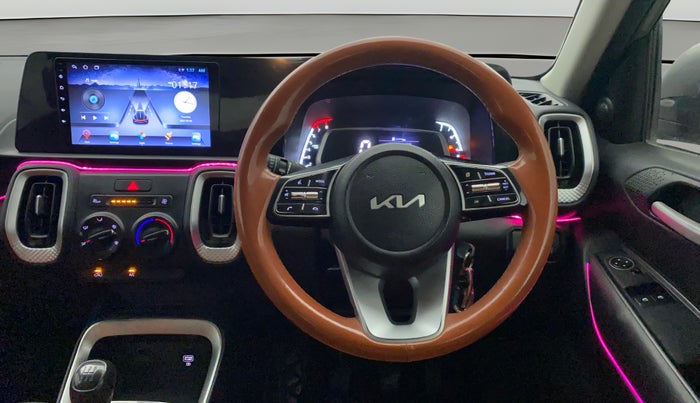 2021 KIA SONET HTE 1.2, Petrol, Manual, 66,234 km, Steering Wheel Close Up