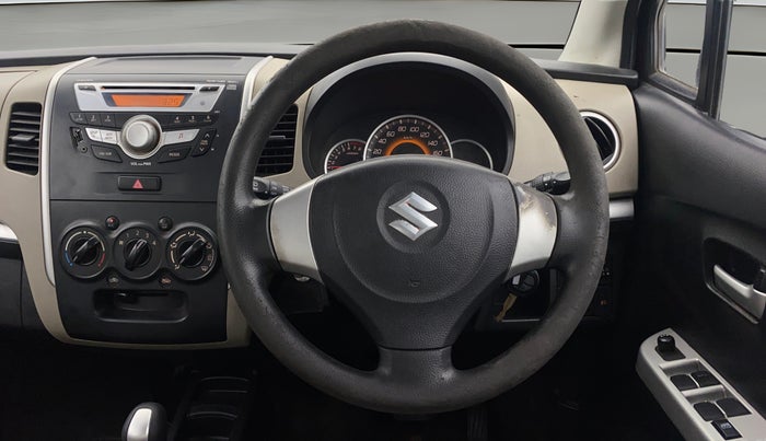2016 Maruti Wagon R 1.0 VXI AMT, Petrol, Automatic, 51,859 km, Steering Wheel Close Up