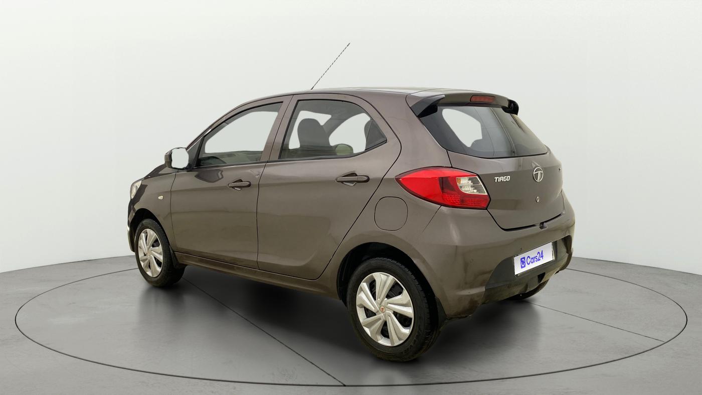 2017 Tata Tiago XT PETROL, Petrol, Manual, 75,258 km, Left Back Diagonal