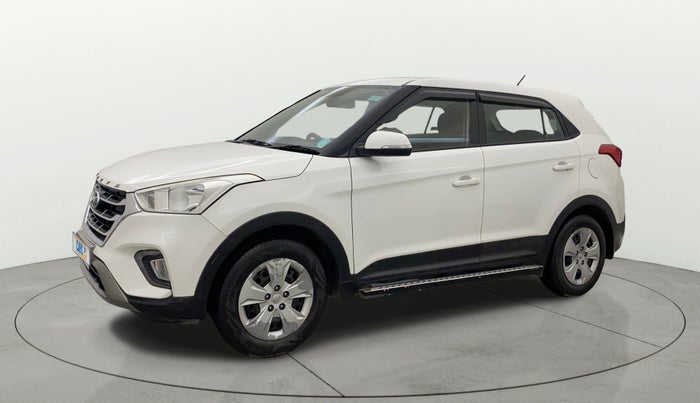 2018 Hyundai Creta E PLUS 1.6 PETROL, CNG, Manual, 47,131 km, Left Front Diagonal