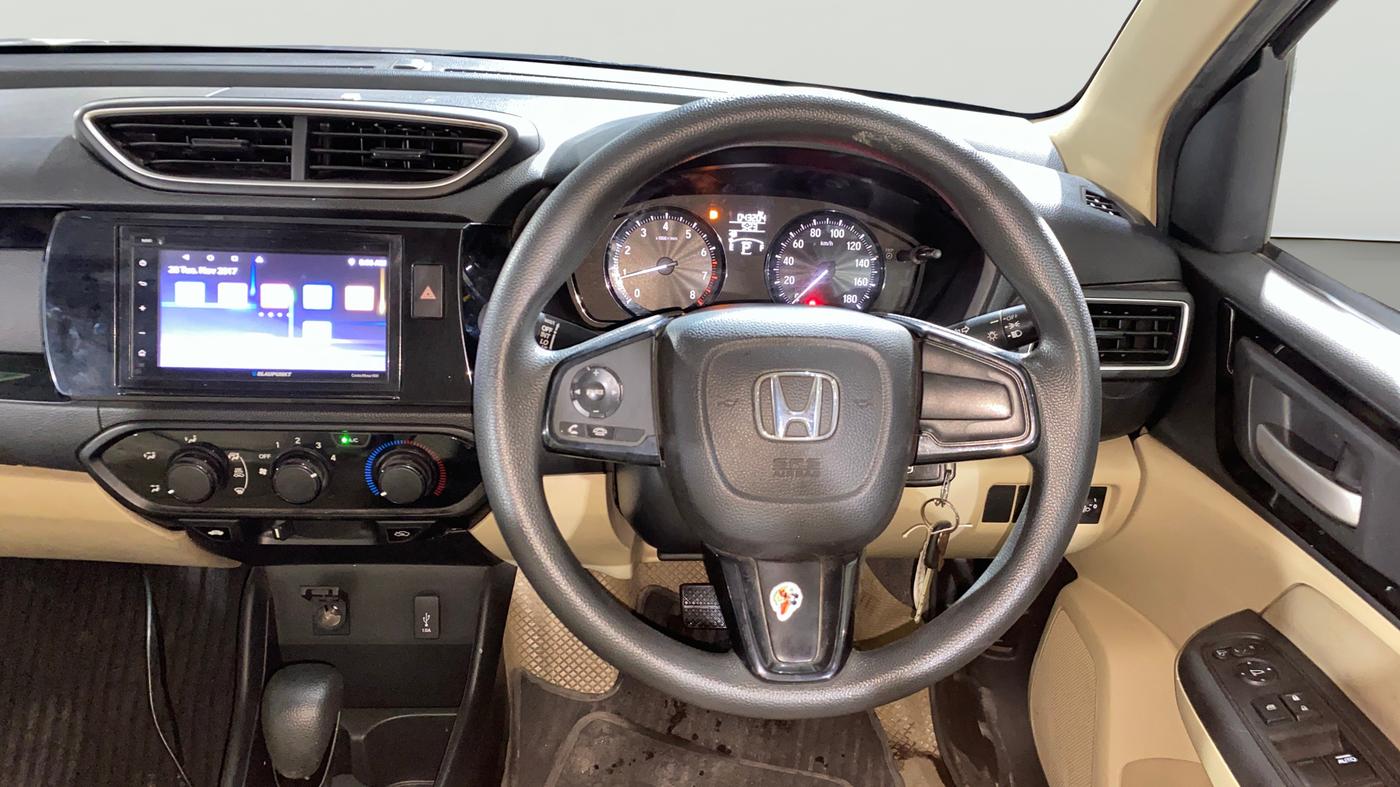 2018 Honda Amaze 1.2L I-VTEC S CVT, Petrol, Automatic, 43,189 km, Steering Wheel Close Up