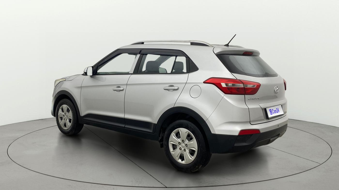 2017 Hyundai Creta E PLUS 1.6 PETROL, Petrol, Manual, 98,607 km, Left Back Diagonal