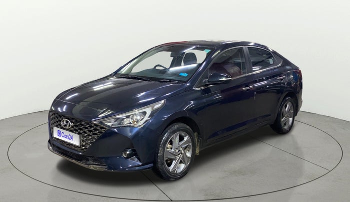 2022 Hyundai Verna SX (O)1.5 MPi, Petrol, Manual, 39,191 km, Left Front Diagonal