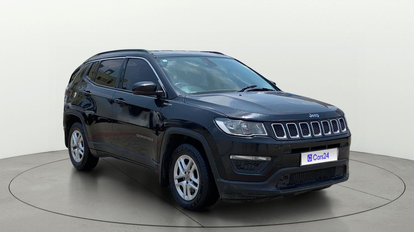 2018 Jeep Compass SPORT 2.0 DIESEL, Diesel, Manual, 1,32,974 km, Right Front Diagonal