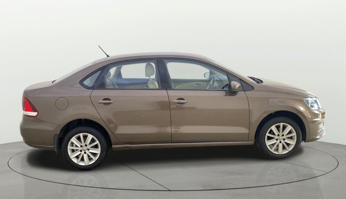 2015 Volkswagen Vento HIGHLINE PETROL AT, Petrol, Automatic, 51,090 km, Right Side View