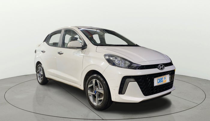 2023 Hyundai AURA SX 1.2 CNG, CNG, Manual, 41,204 km, Right Front Diagonal