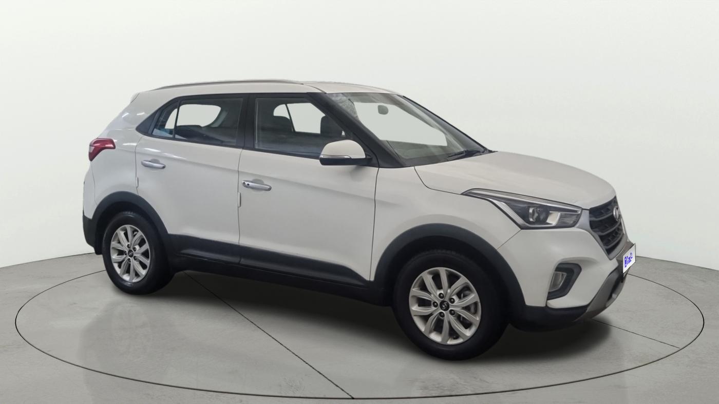 2019 Hyundai Creta SX 1.6 PETROL, Petrol, Manual, 1,08,364 km, Right Front Diagonal