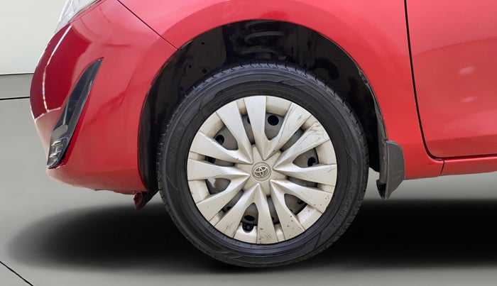 2018 Toyota YARIS J CVT, Petrol, Automatic, 1,09,463 km, Left Front Wheel