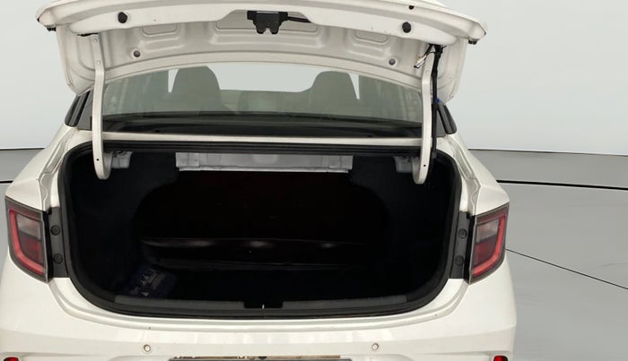 2020 Hyundai AURA SX 1.2 (O), Petrol, Manual, 59,302 km, Boot Door Open