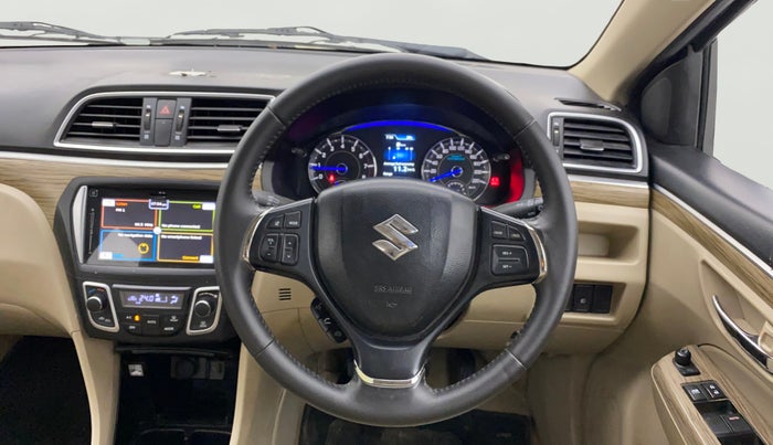 2019 Maruti Ciaz ALPHA 1.5 SHVS PETROL, Petrol, Manual, 1,10,193 km, Steering Wheel Close Up