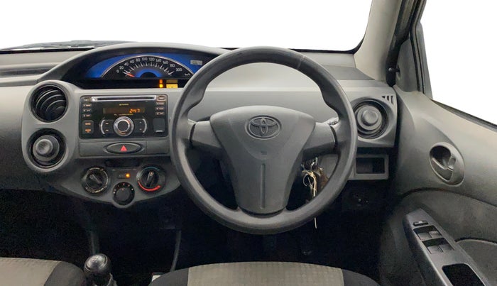 2013 Toyota Etios Liva G, Petrol, Manual, 34,672 km, Steering Wheel Close Up