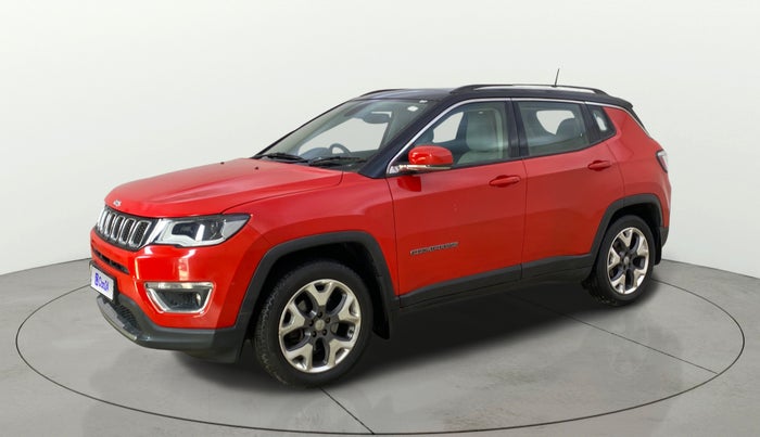 2019 Jeep Compass LIMITED PLUS PETROL AT, Petrol, Automatic, 20,584 km, Left Front Diagonal