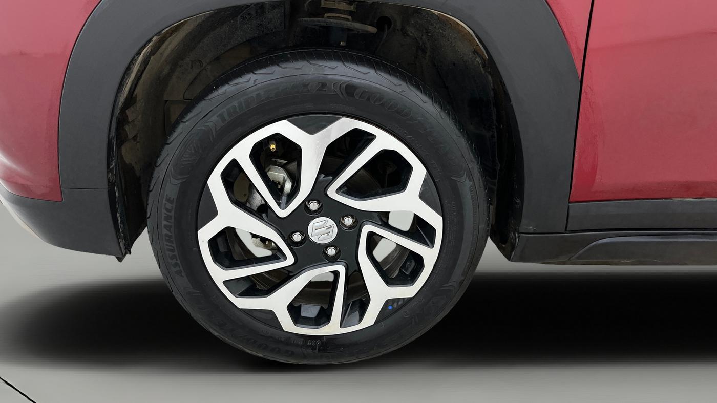 2024 Maruti FRONX DELTA PLUS 1.2L AGS, Petrol, Automatic, 34,092 km, Left Front Wheel