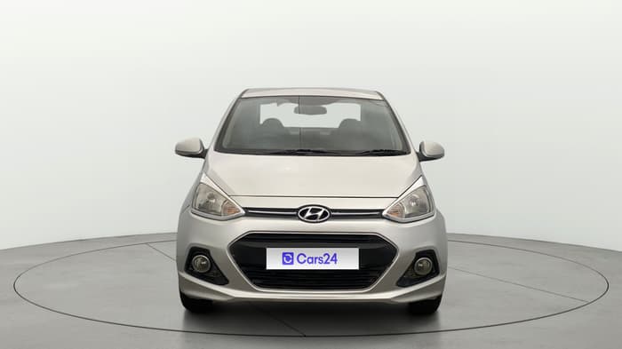 2016 Hyundai Xcent SX 1.2, CNG, Manual, 1,10,554 km, Front