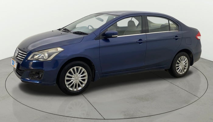 2017 Maruti Ciaz DELTA 1.4 MT PETROL, CNG, Manual, 1,21,751 km, Left Front Diagonal