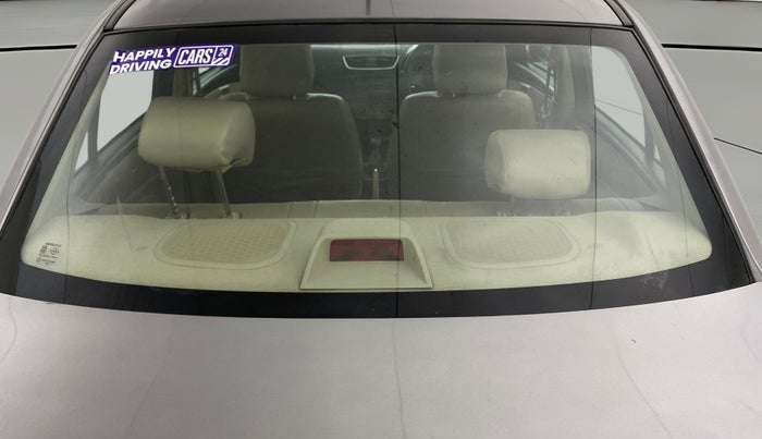 2014 Maruti Swift Dzire VXI, Petrol, Manual, 33,216 km, Rear Windshield